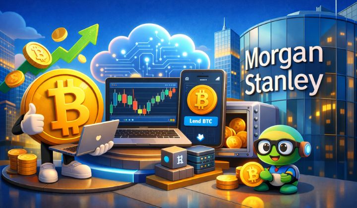 $9 Trillion Asset Manager Morgan Stanley Exploring Bitcoin Custody, Trading & Yield Products