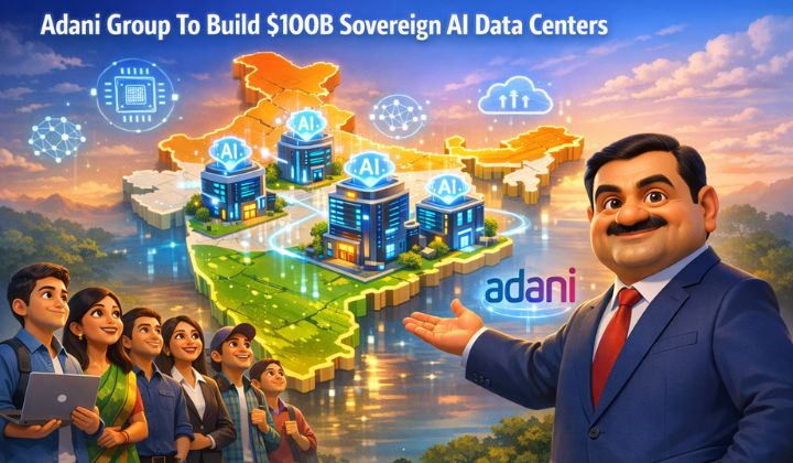 Adani Group’s $100B AI Data Center Push Could Reshape India’s Digital Economy