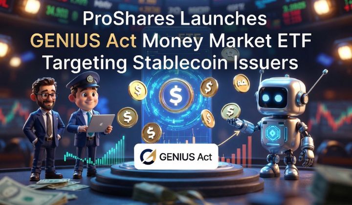 ProShares Launches GENIUS Act Money Market ETF Targeting Stablecoin Issuers