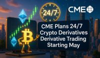 CME Plans 24/7 Crypto Derivatives Trading Starting May