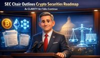 SEC Chair Outlines Crypto Securities Roadmap As CLARITY Act Talks Continue