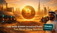 UAE Holds $344M Unrealized Profit From Bitcoin Mining Operations