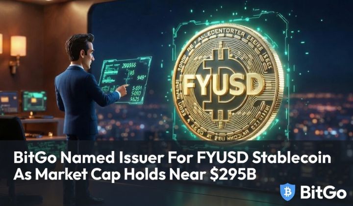BitGo Named Issuer For FYUSD Stablecoin As Market Cap Holds Near $295B