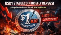USD1 Stablecoin Briefly Depegs Amid Alleged Coordinated Attack