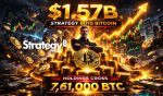 Strategy Buys $1.57B In Bitcoin, Holdings Cross 7,61,000 BTC