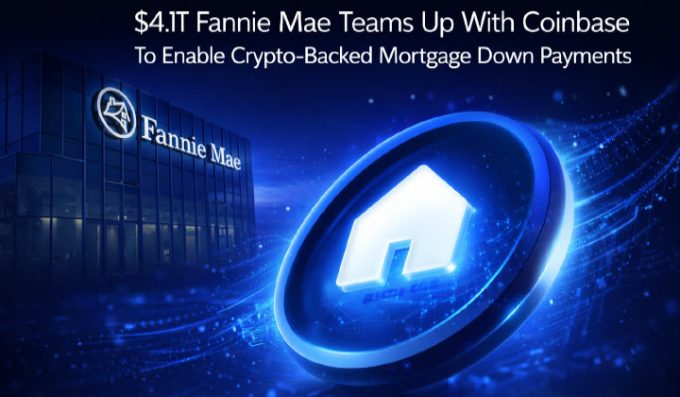 $4.1T Fannie Mae Teams Up With Coinbase To Enable Crypto-backed Mortgage Down