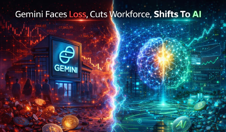Gemini Reports $140M Q4 Loss, Cuts 30% Workforce & Pushes AI Shift