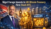 Nigel Farage Invests In UK Bitcoin Treasury Firm Stack BTC