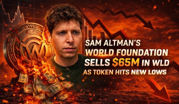 Sam Altman’s World Foundation Sells $65M In WLD As Token Hits New Lows