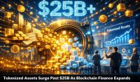 Tokenized Assets Surge Past $25B As Blockchain Finance Expands