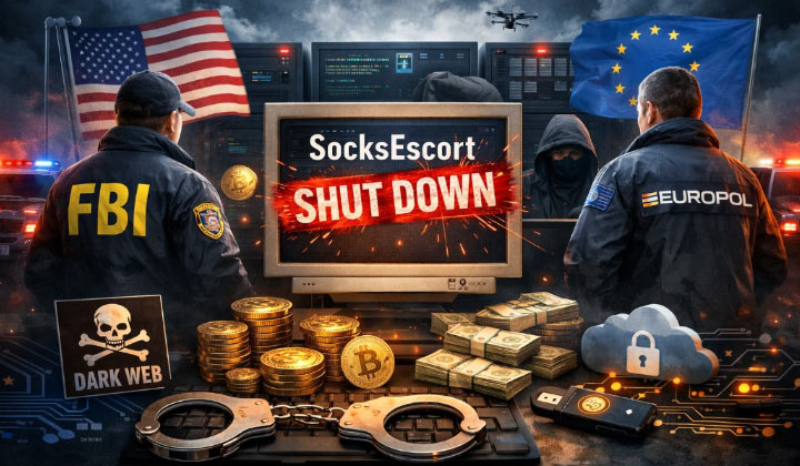 U.S. & European Authorities Shut Down Crypto-linked SocksEscort Network