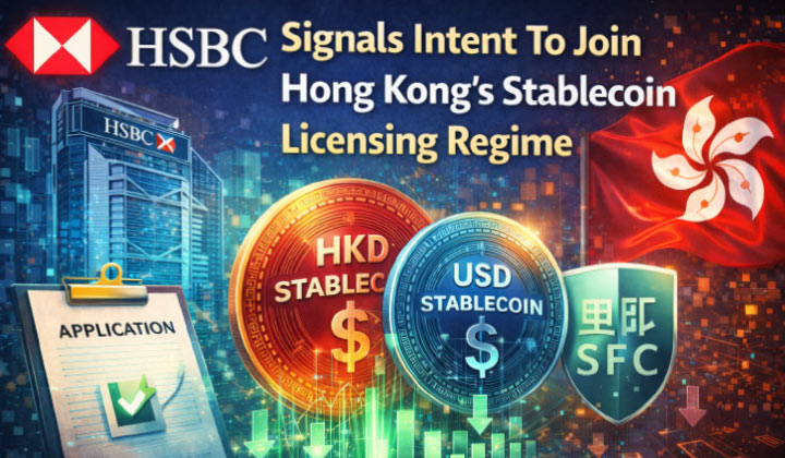 HSBC Signals Intent To Join Hong Kong’s Stablecoin Licensing Regime