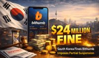 South Korea Fines Bithumb $24M, Imposes Partial Suspension