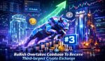 Bullish Overtakes Coinbase To Become Third-largest Crypto Exchange