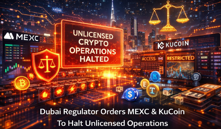 Dubai Regulator Orders MEXC & KuCoin To Halt Unlicensed Operations
