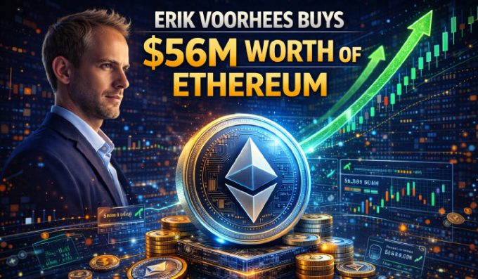 ShapeShift Founder Erik Voorhees Buys $56M Worth Of Ethereum
