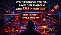 Venus Protocol Exploit Leaves DeFi Platform With $2M In Bad Debt