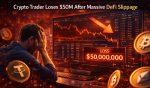 Crypto Trader Loses $50M After Massive DeFi Slippage
