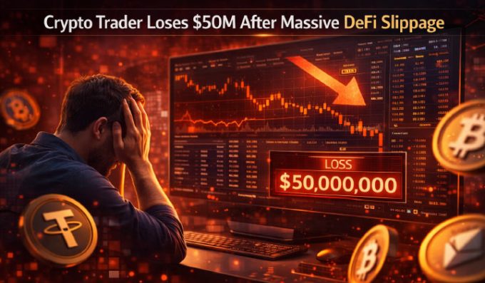 Crypto Trader Loses $50M After Massive DeFi Slippage
