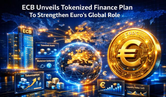 ECB Unveils Tokenized Finance Plan To Strengthen Euro’s Global Role