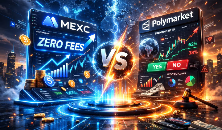MEXC Launches Zero-fee Prediction Market To Compete With Polymarket