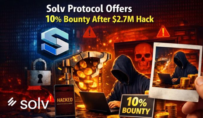 Solv Protocol Offers Hacker 10% Bounty After $2.7M Exploit