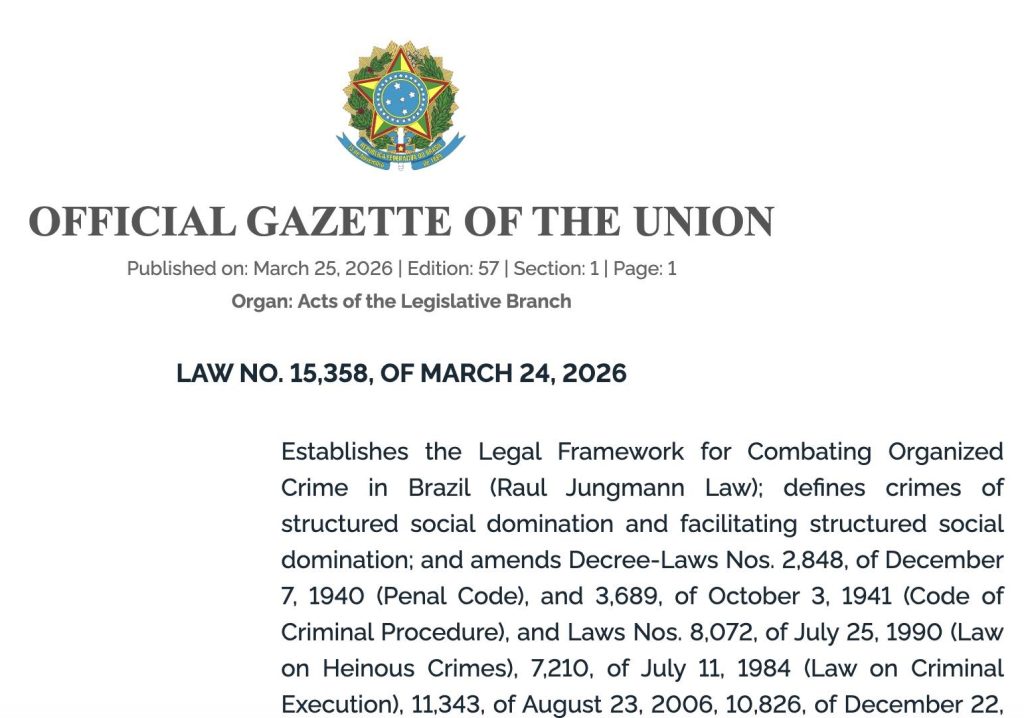 Brazil To Use Seized Crypto To Fight Organized Crime