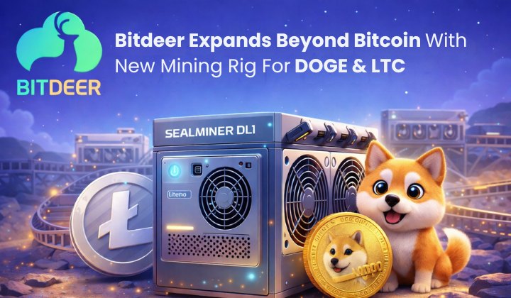 New SEALMINER DL1 Air From Bitdeer Enables Merged Mining For Litecoin & Dogecoin
