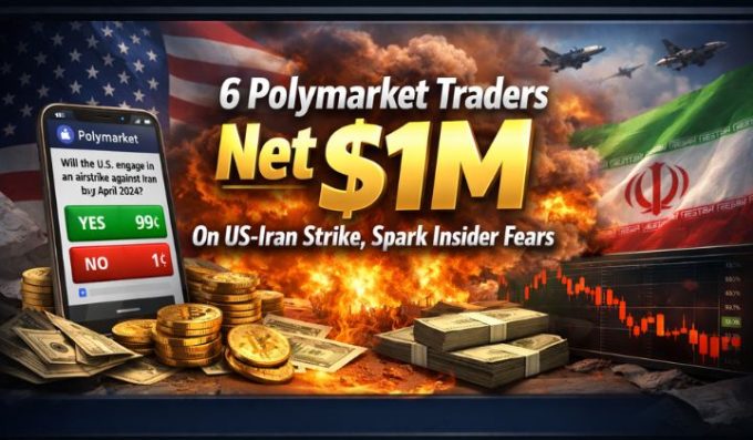 6 Polymarket Traders Net $1M On US-Iran Strike, Spark Insider Fears