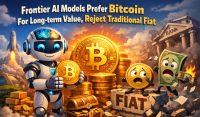 Frontier AI Models Prefer Bitcoin For Long-term Value