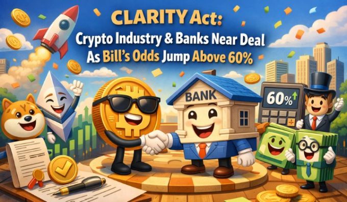 CLARITY Act Progress Boosts Crypto Market As Signing Odds Rise Above 60%