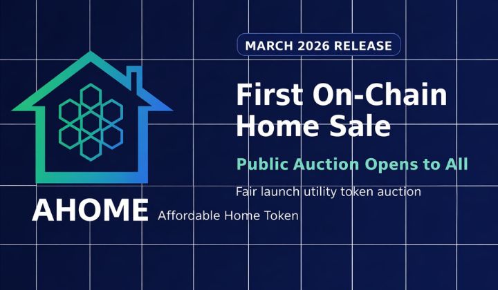 Alabama Licensed Builder Brings Physical Home Sale Directly to Ethereum Blockchain