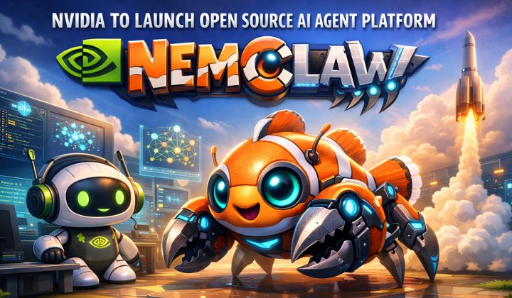 Nvidia to Launch ‘NemoClaw’ AI Agent Platform