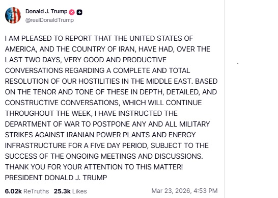 Bitcoin Breaks $71,000! Market Jumps After Trump Delays Iran Strike