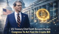 US Treasury Chief Scott Bessent Pushes Congress To Act Fast On Crypto Bill