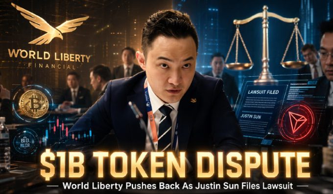 World Liberty Pushes Back As Justin Sun Files $1B Token Dispute