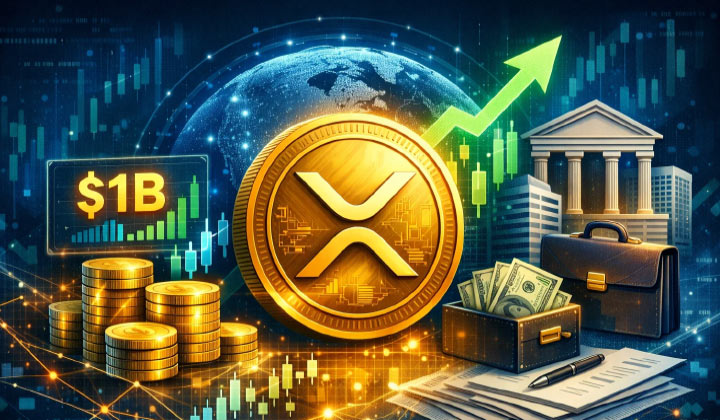 XRP Ledger Crosses $1B Volume As Institutional Money Builds Quiet Momentum