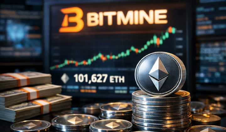 Bitmine Buys 101,627 ETH, Holdings Near 5M Ether