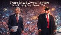Trump-linked Crypto Venture Faces Scrutiny Over Partner Ties