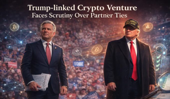 Trump-linked Crypto Venture Faces Scrutiny Over Partner Ties