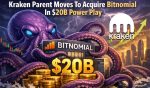 Kraken Parent Moves To Acquire Bitnomial In $20B Power Play