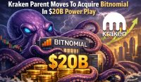 Kraken Parent Moves To Acquire Bitnomial In $20B Power Play