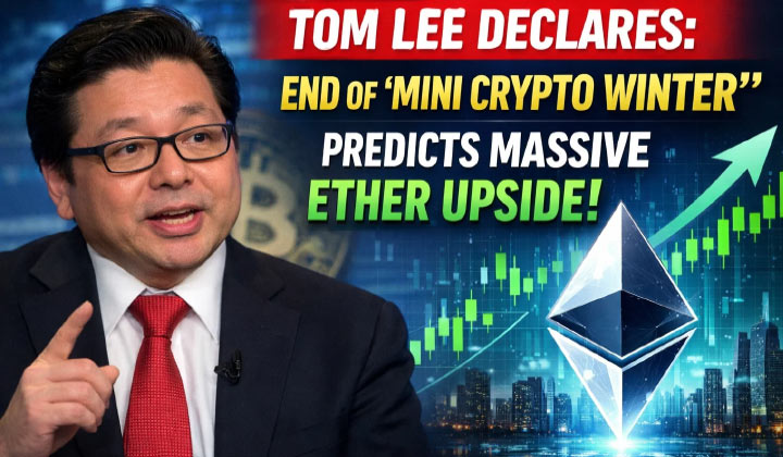 Tom Lee Declares End Of 'Mini Crypto Winter,' Predicts Massive Ether Upside