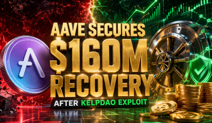 Aave Recovery Fund Nears $160M After KelpDAO Exploit