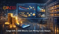 Cango Sells 2,000 Bitcoin, Cuts Mining Costs Sharply