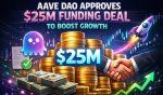 Aave DAO Approves $25M Funding Deal To Boost Growth