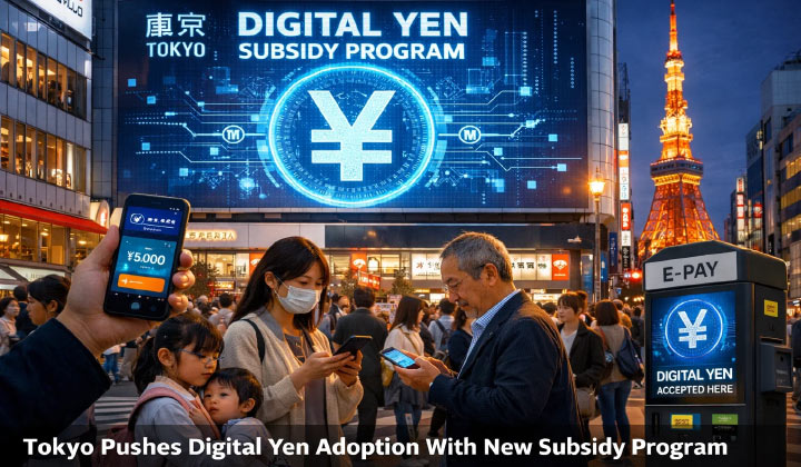 Tokyo Pushes Digital Yen Adoption With New Subsidy Program