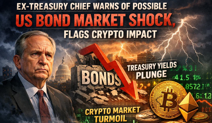 Ex-treasury Chief Warns Of Possible US Bond Market Shock, Flags Crypto Impact