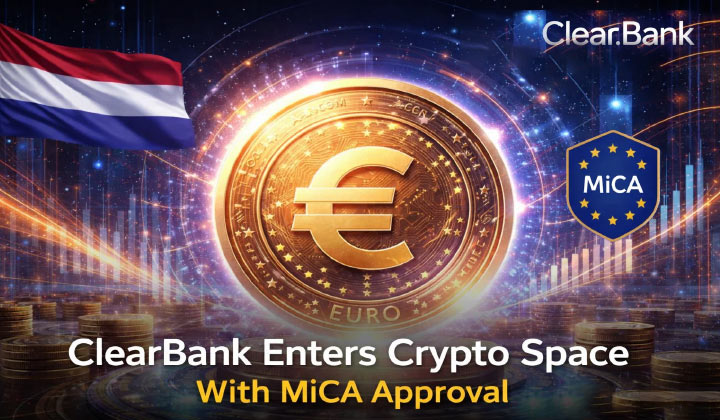 ClearBank Enters Crypto Space With MiCA Approval