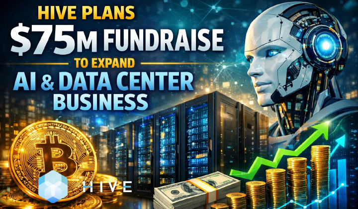 HIVE Plans $75M Fundraise To Expand AI & Data Center Business
